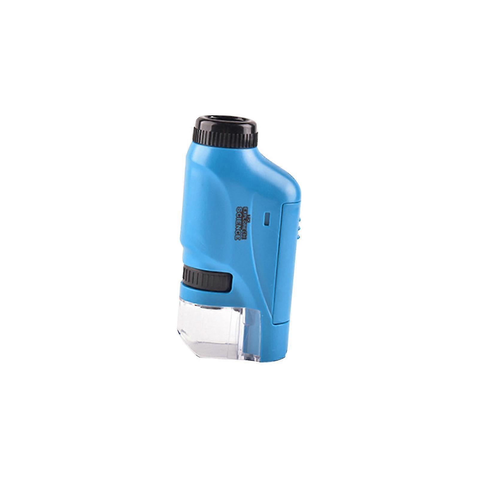 Mini Portable Microscope Kit 60-120x Laboratory Handheld Microscope Led Light Ch