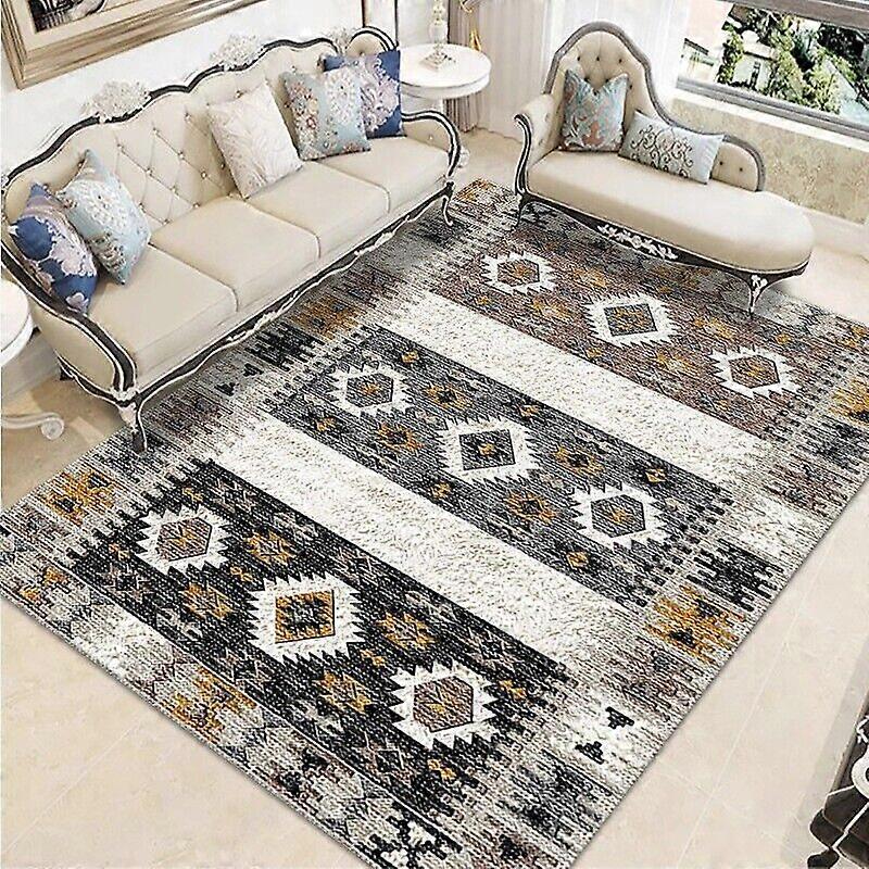 Gray Sharp Teeth Artificial Wool Comfortable Carpet Reinvigorated Carpet