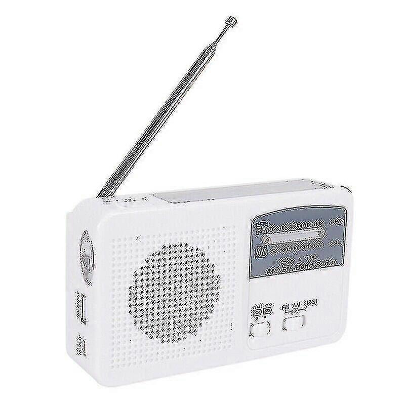 Radio Am/fm/ Radios Solar Hand Crank Ed Led Kit