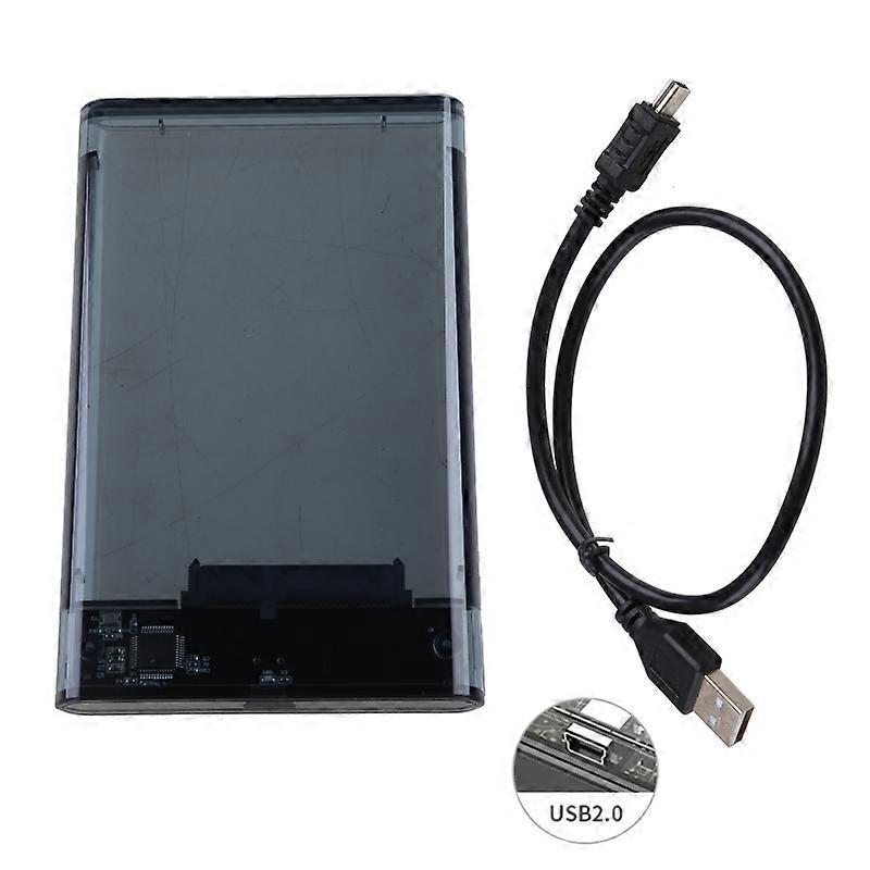 2.5'' HDD Enclosure SATA to USB2.0/ 3.0 /3.1 Hard Drive for Case Transparent box