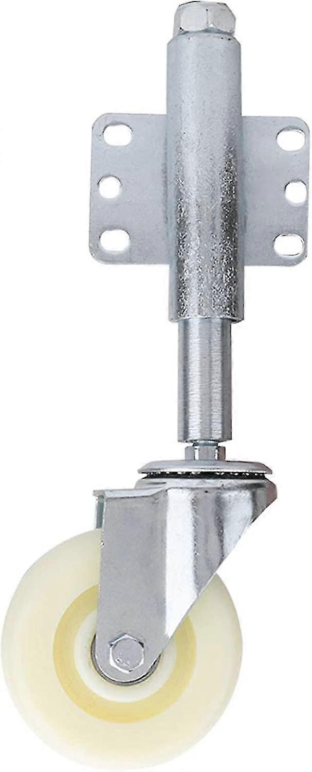 Gate Wheel, Heavy Duty Spring Wheel, Metal Load Design, Made Of Nylon4 Inch