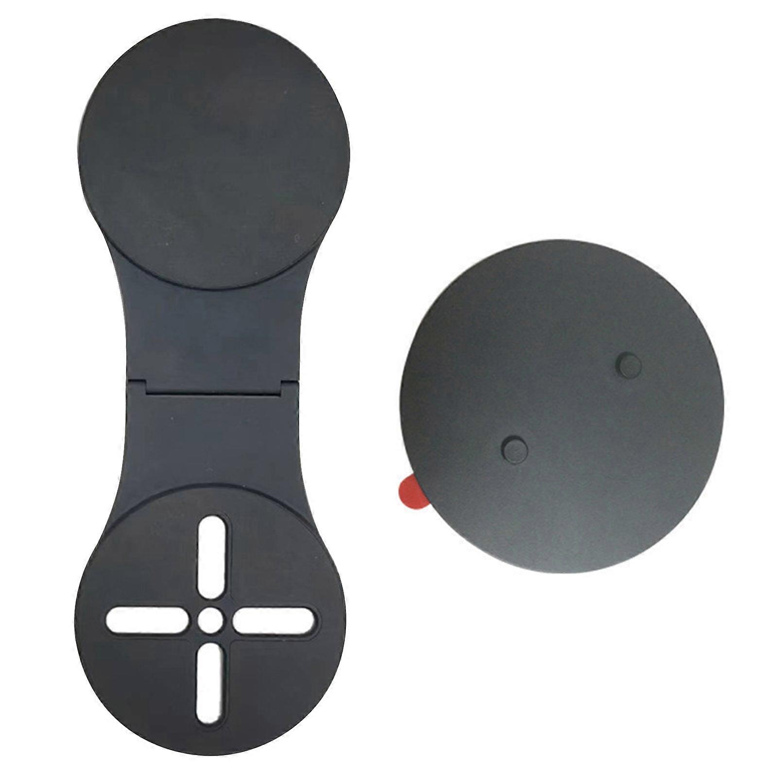 Folding Double Magnetic Mobile Phone Holder Portable Practical Phone Holder for Home Car Use