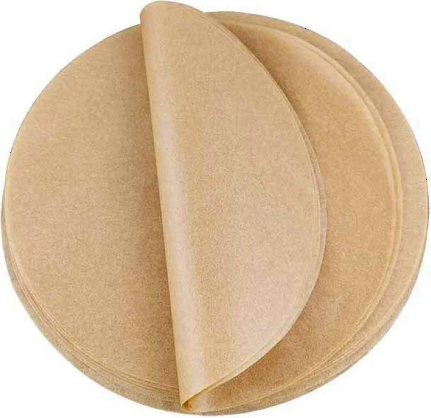 500 Sheets 30cm Round Baking Parchment Paper, Heat Resistant Parchment, Oil And Leak Resistant Non-stick Coating Unbleached Parchment Paper