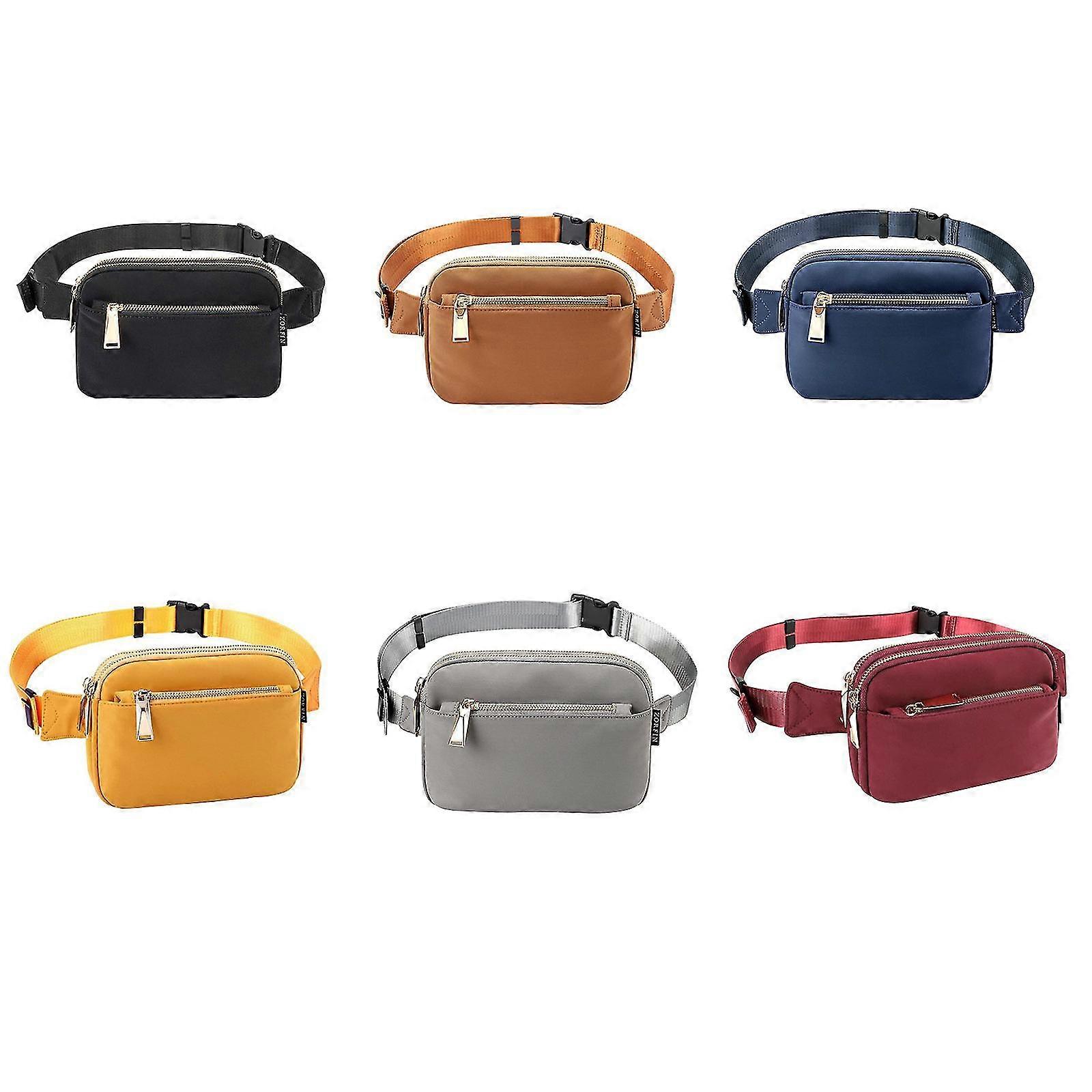 Sac de taille de mode Mignon Fanny Pack pour les filles garçons enfants avec 5 pochettes à fermeture éclair tao