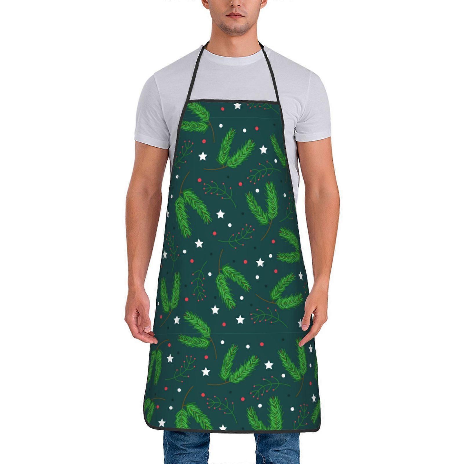 عيد ميلاد سعيد 2024 لطيف سانتا نمط ساحة للماء المطبخ المنزلي الطبخ الخبز ساحة البستنة للنساء الرجال 4