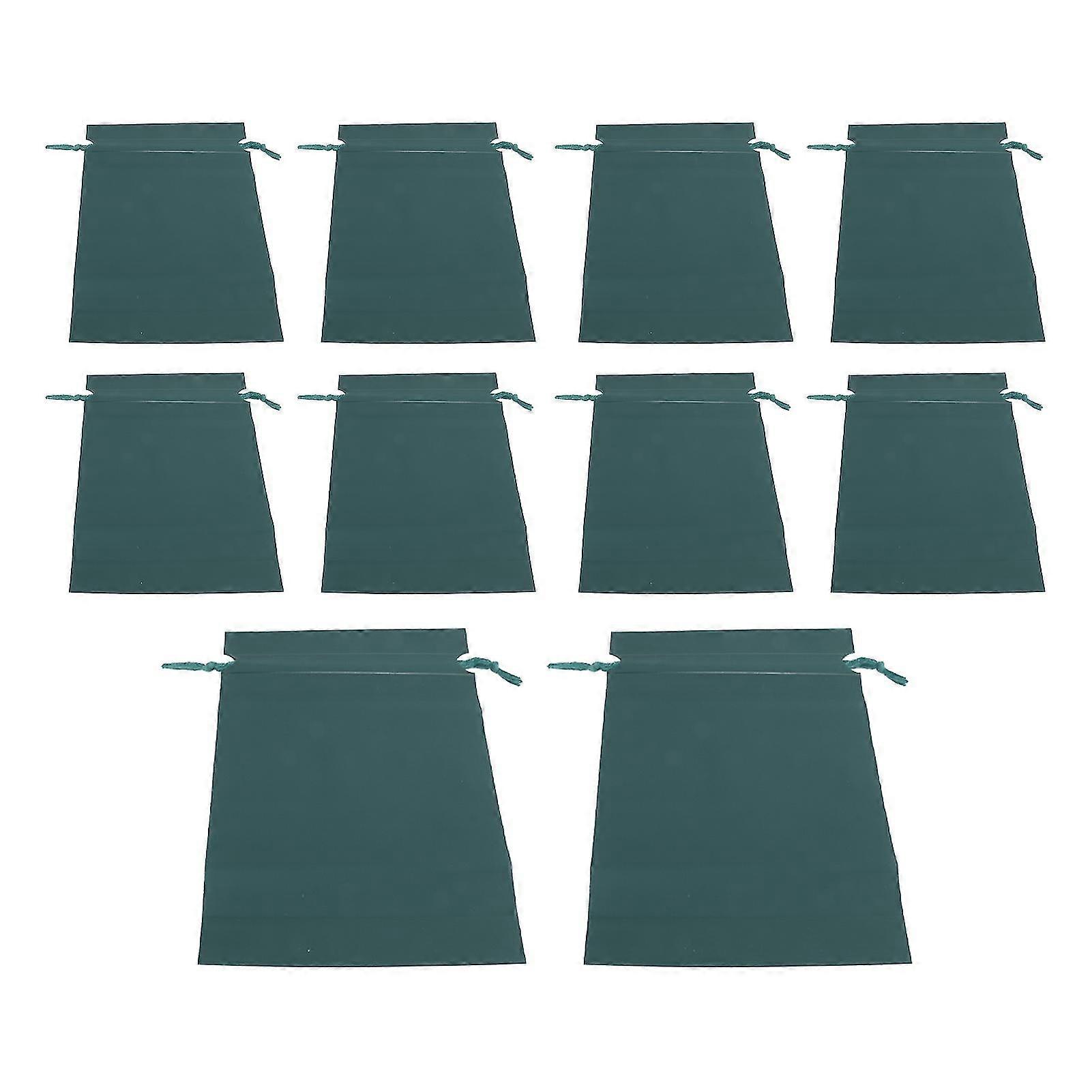 Waterproof Drawstring Storage Bags 10pcs Durable Washable Perfect for Travel and School Use