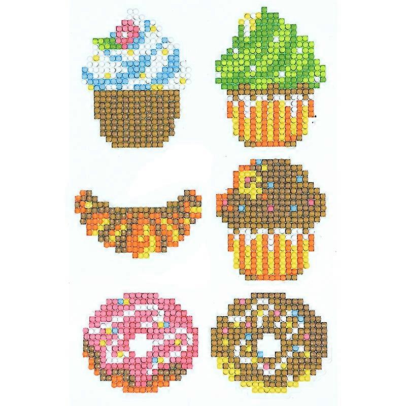 Burger Series Diamond Sticker Set (Style 8)