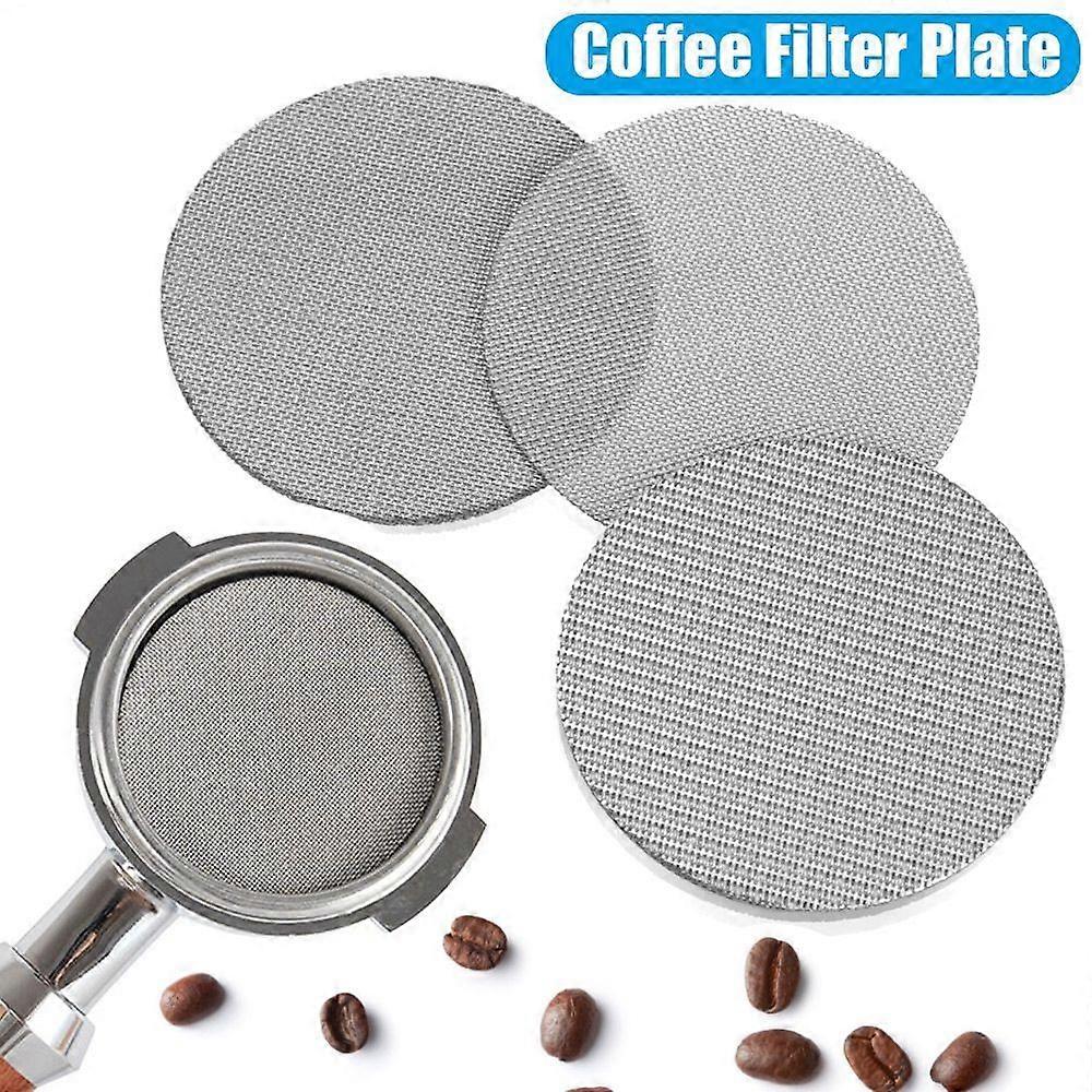 51/53.5/58.5MM Portafilter Puck Screen Filter Plate Lower Shower Screen for Coffee Machine Handle 316 Stainless Steel 150um Mesh
