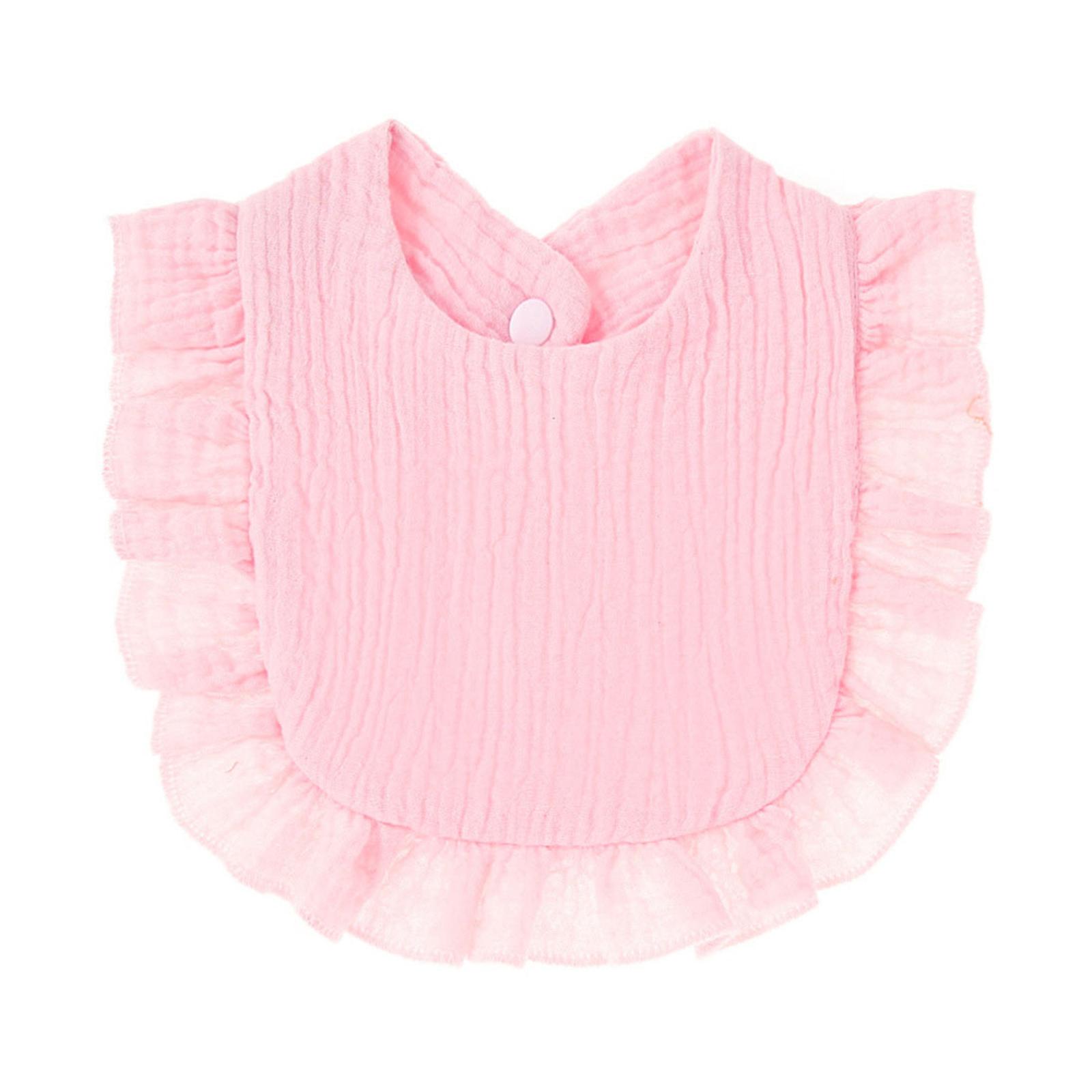 Muselin bavete pentru copii Saliva Dentitie Bavete Lap-Umăr Drool Cloths Bavete 4 straturi de bumbac organic pentru fete Eșarfă multifuncțională