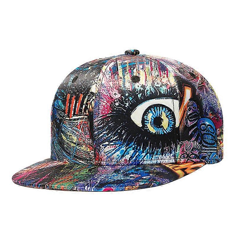 Graffiti Baseball Cap Hiphop Snapback Hat Polyester Sun Hat Unisex