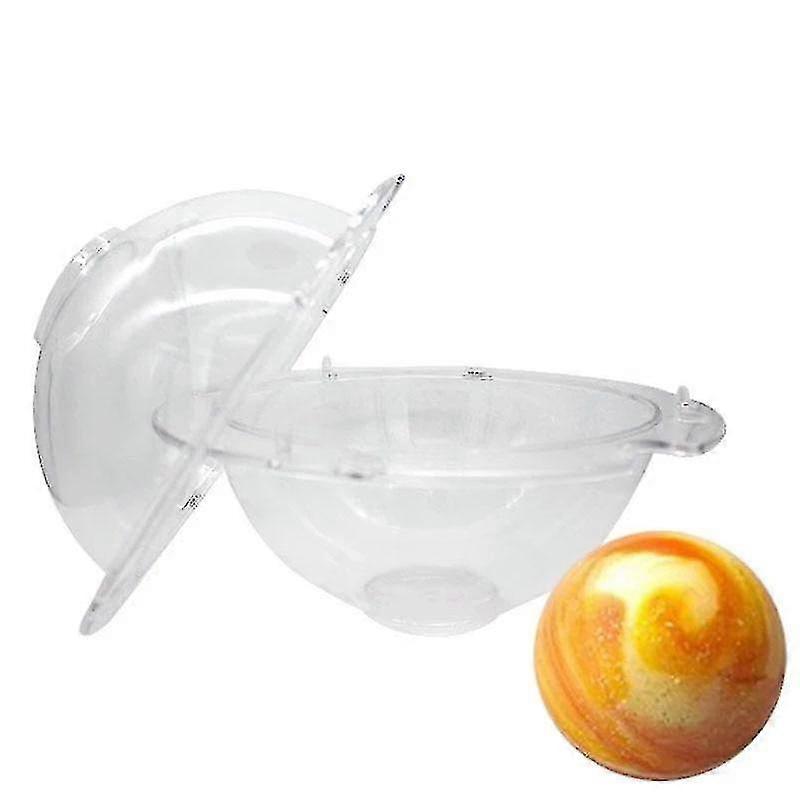 3d Big Sphere Polycarbonate Chocolate Mold, Moules à boule pour la cuisson Faire du gâteau de bombe au chocolat chaud