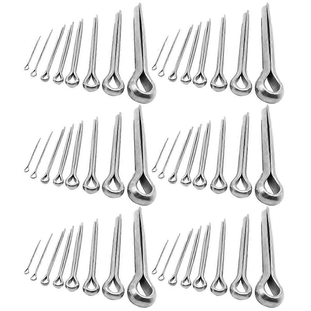 220pcs Splint Sortimentssatz Feder Splint Clip Befestigung Fitting Motor Reparatur Ausrüstung