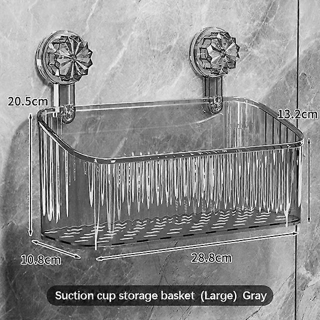 الحمام التبعي أكواب شفط أرفف دش الحائط رف تخزين التصريف حامل سلة لكمة خالية من منظم ملحقات الحمام