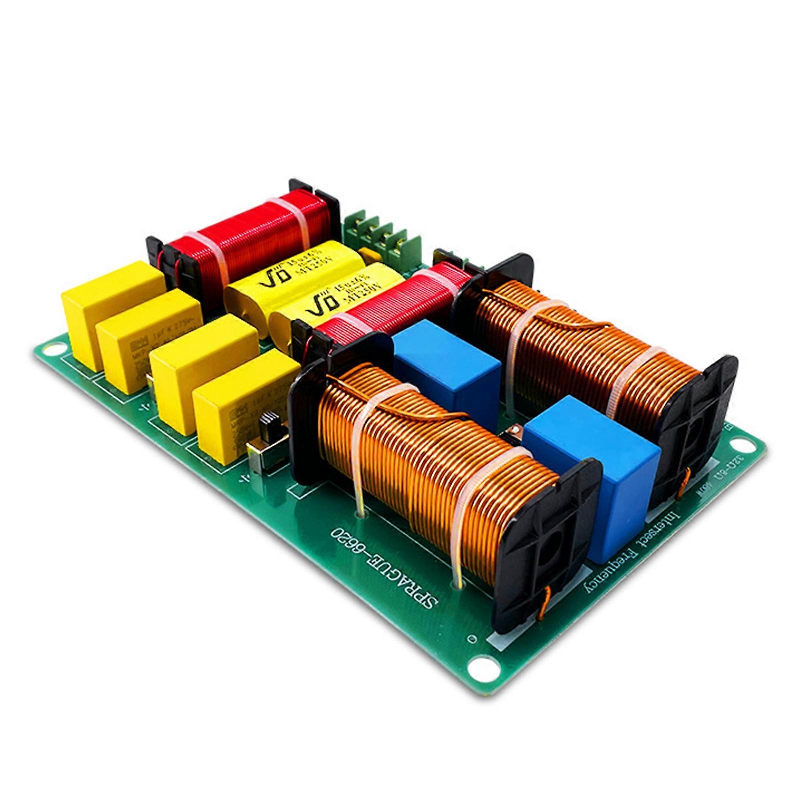 700W 6 Ways Frequency Divider Crossover Audio Board for DIY KTV Speaker