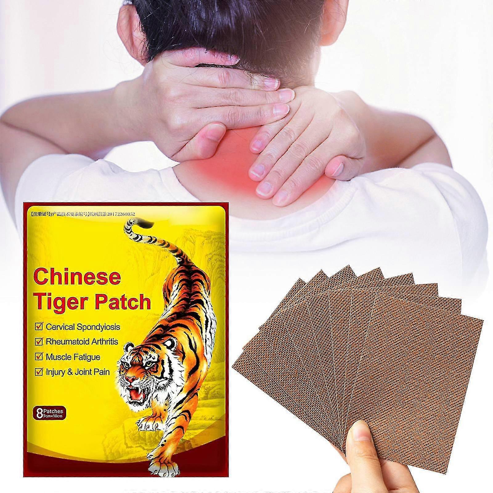 40pcspain Relief Patchs Chinois Tigre Patchs Patchs Mal de Dos Pansement Thermique - MXBC