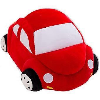 Carro de Pelúcia de 12,6", Almofada de Pelúcia Vermelha Macia para Carro, Presentes para Meninos, Crianças
