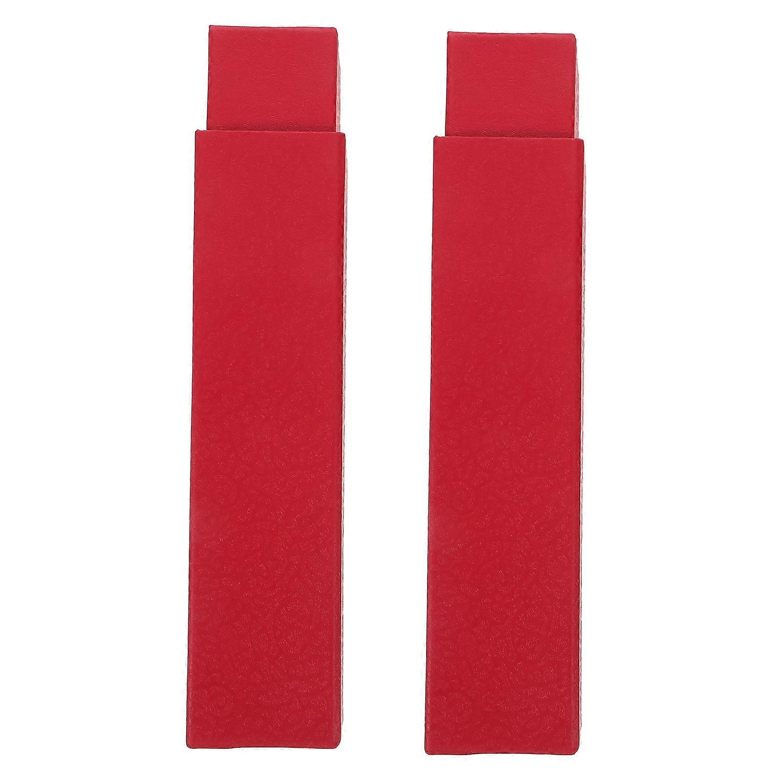 2pcs Scroll Calligraphy Work Storage Boxes Picture Scroll Storage Cases