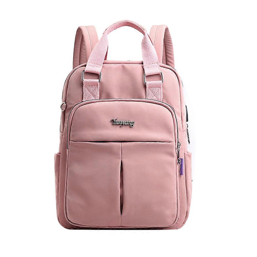 Nylon Backpacks Women Casual Computer Backpack USB Backpack Backpack USB Port USB Computer Backpack