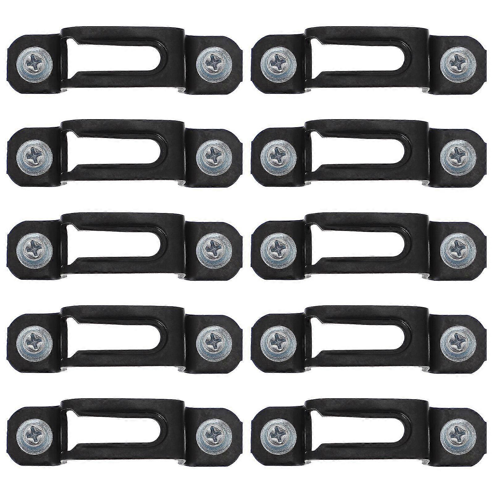 50 Sets Invisible Connector Screw Fasteners Two-in-one Hidden Cabinet Connectors