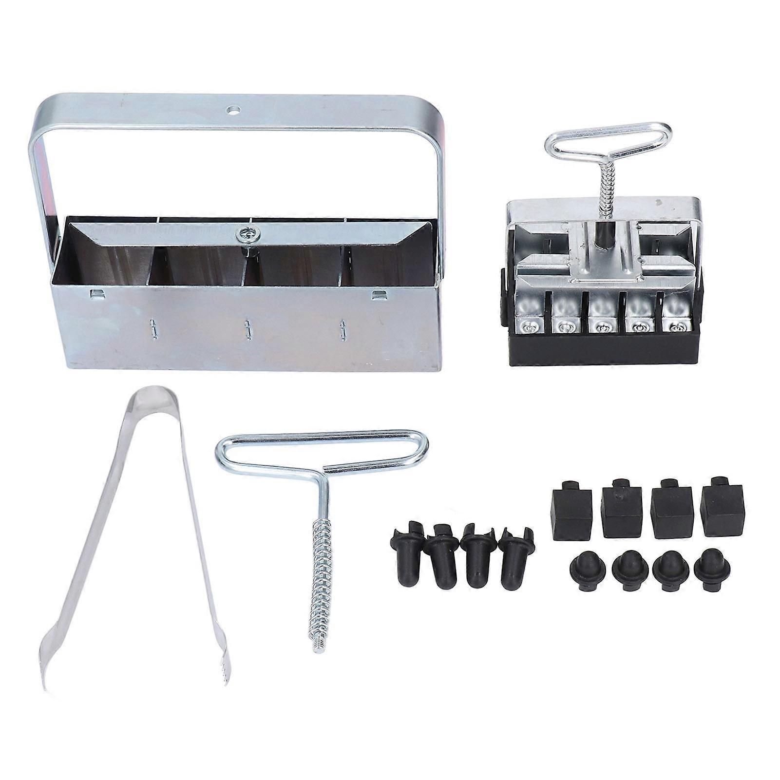 Soil Block Maker Mini Hand Held Soil Blocking Tool Komfortabler Griff Gartenwerkzeug