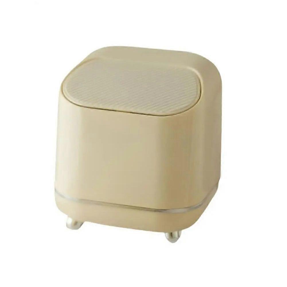 Small Trash Can for Desk Leak-Proof Desktop Garbage Bin Fashionable Multipurpose Trash Box Space-Sa