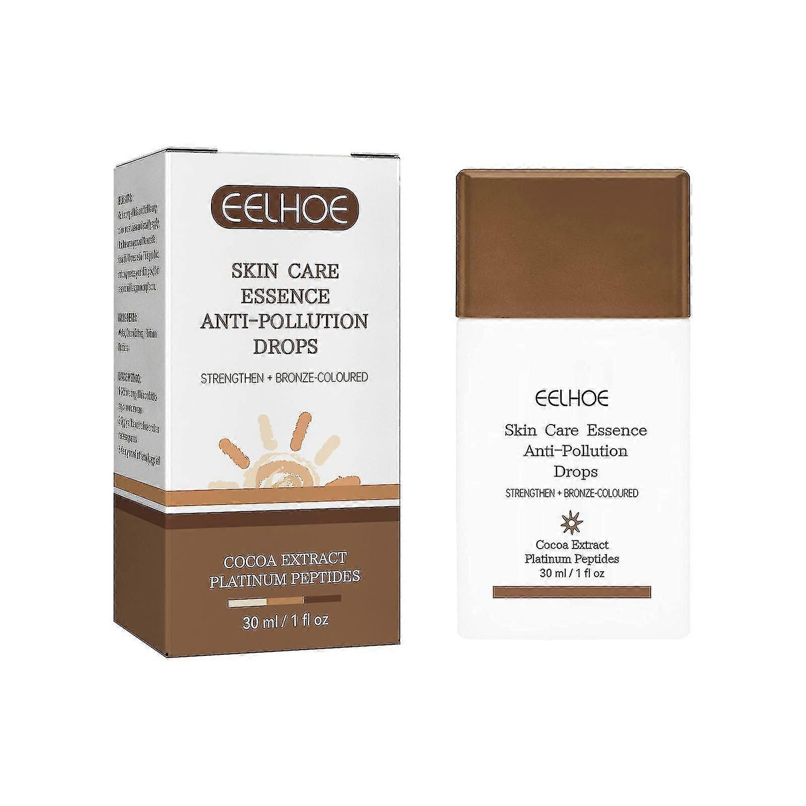 Anti-pollution Sun Serum Drops For Face And - Replenishing And Protective