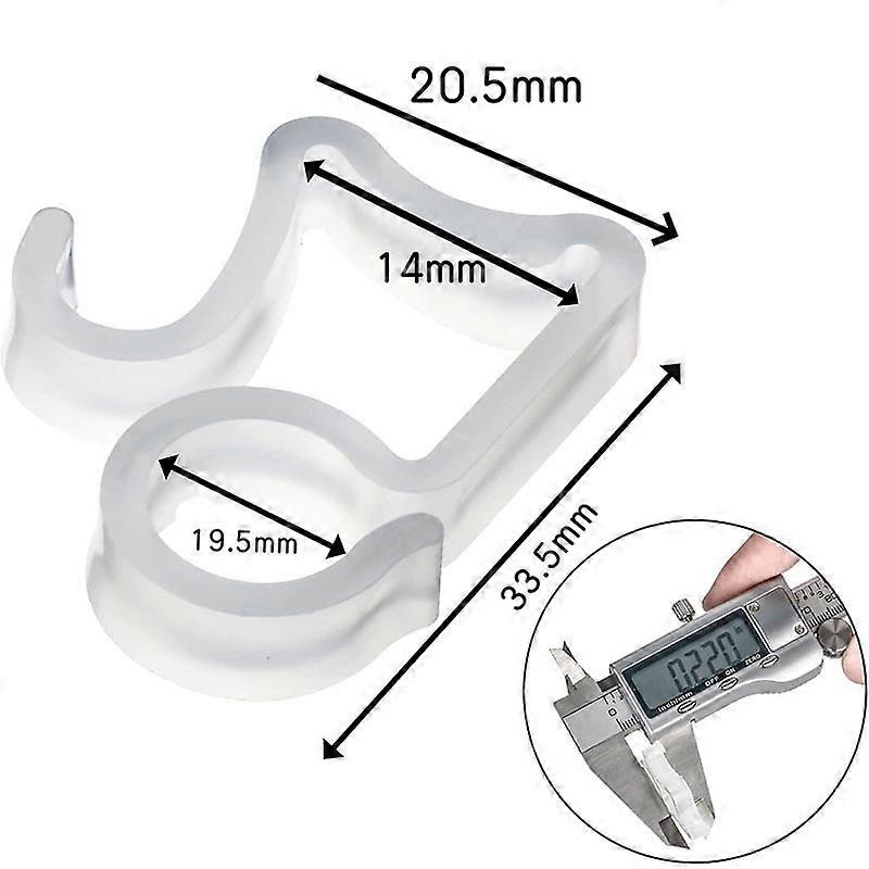 50-pack utomhuskrokar för ljusslingor