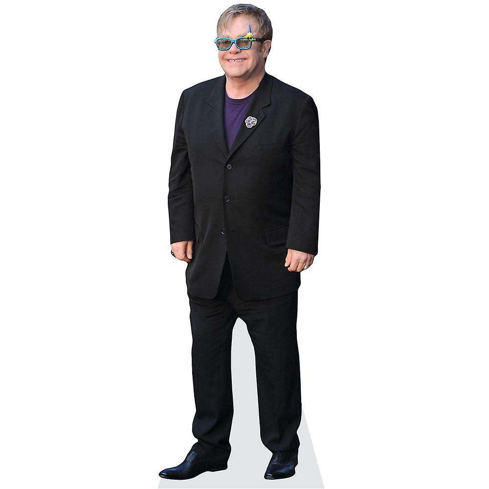 Elton John Cardboard Cutout (lifesize OR mini size). Standee. Stand Up.