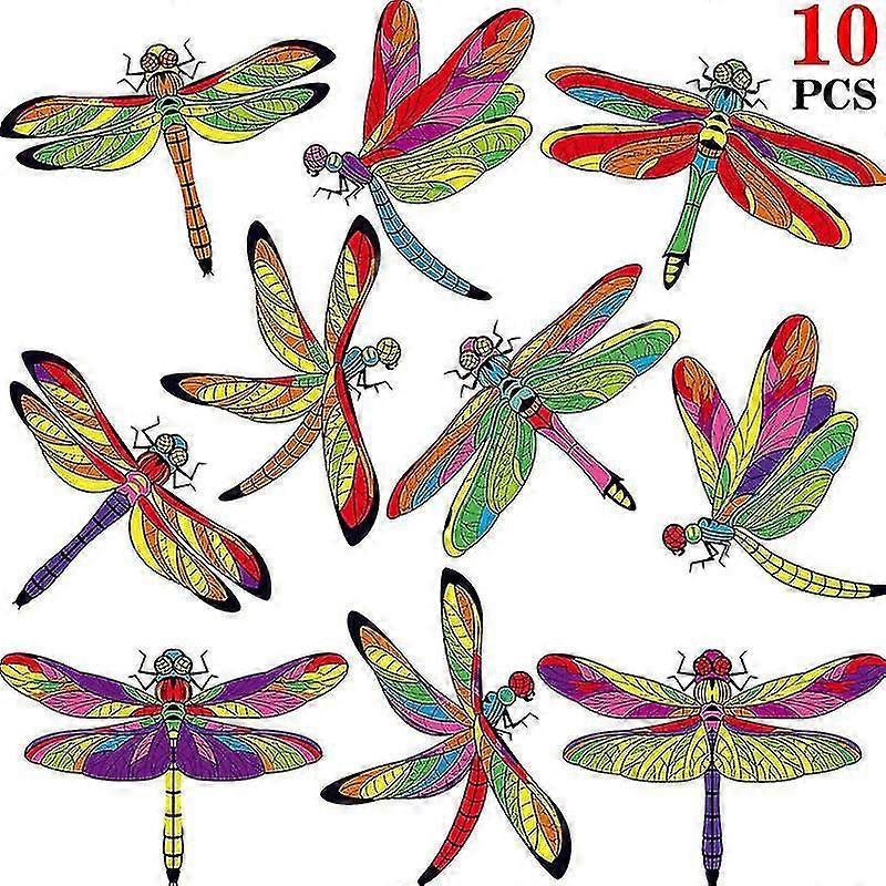 Jinyi Double-sided Static Cling Ow Stickers - Anti Bird Strike Ow Stickers(10pcs, )