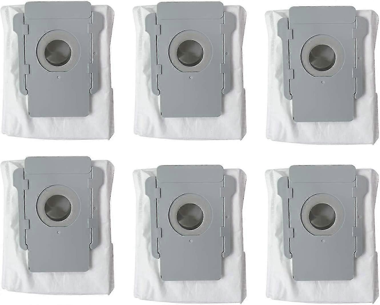 Set Of 6 Garbage Bags Sweeping Robot Accessories I7 Automatic Dust Bag E5e6 Non-woven Bag Dust Bag Vacuum Cleaner, Clean Base Automatic Bags