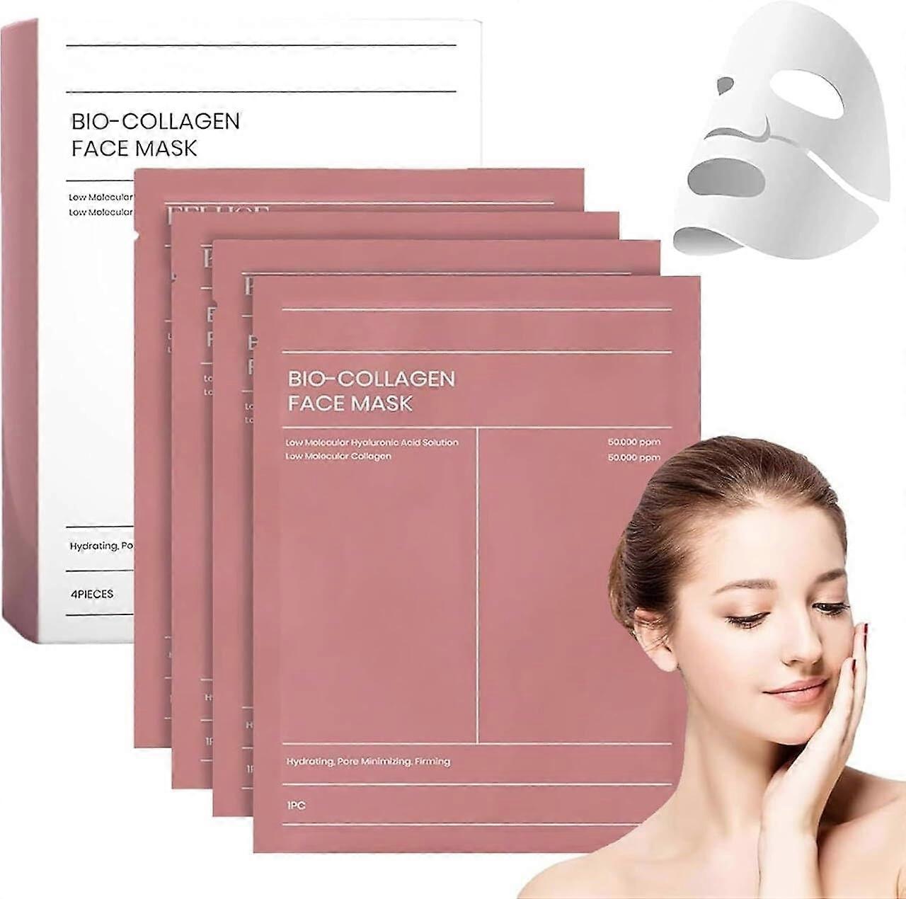 10 pcs Biodance Bio-Collagen Real Deep Mask – Collagen Sheet Face Overnight Mask