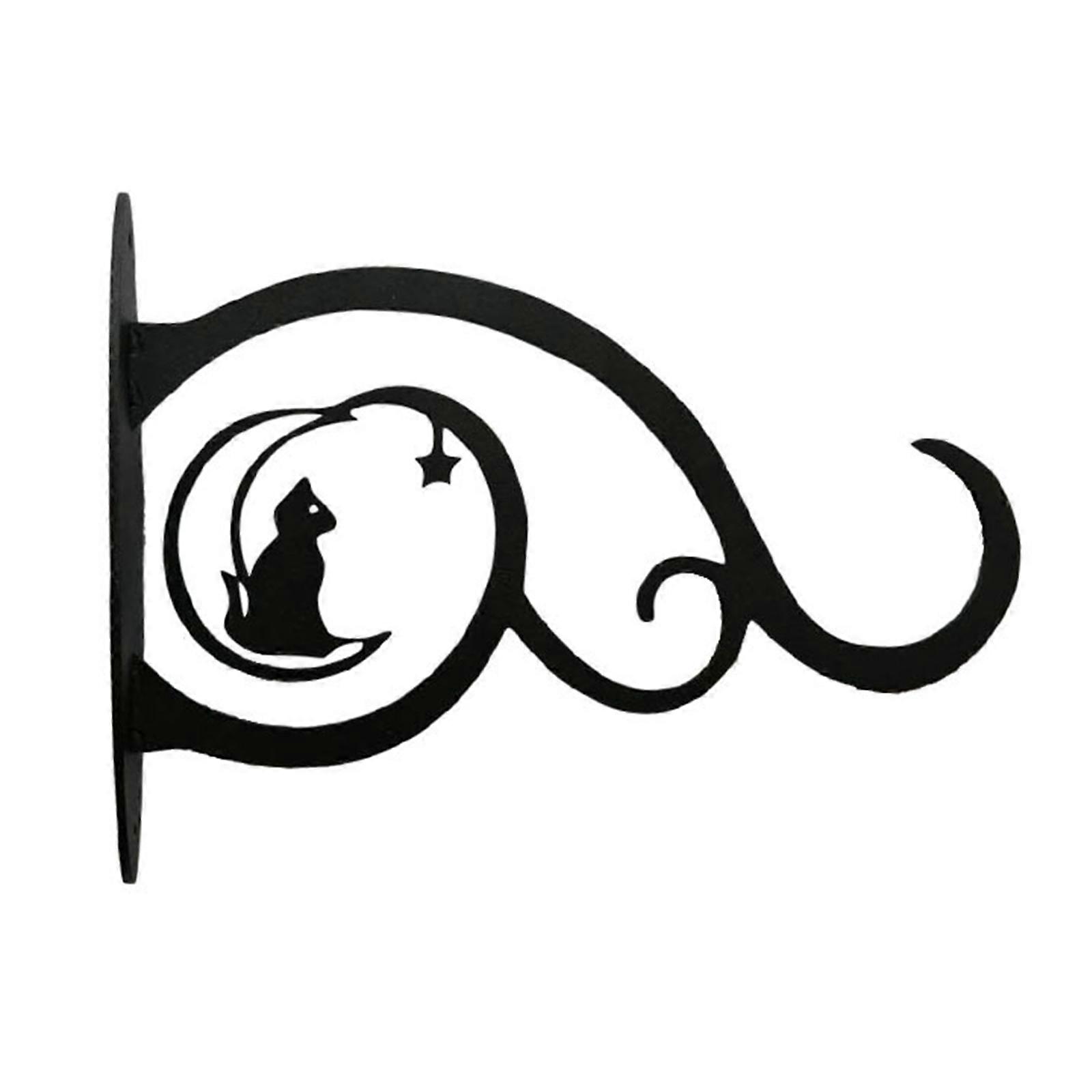 Wall Mounted Iron Hook, Ideal for Plants and Decorations