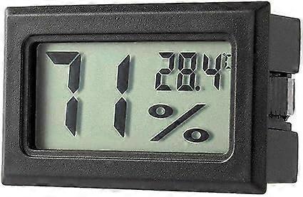 Digital Mini Thermo-Hygro Meter for Bedroom Plants, Greenhouse Humidity Control, Digital Display, Accurate Temperature Sensor