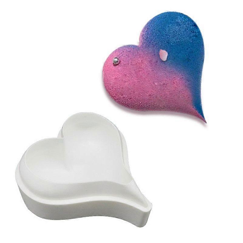 Kageforme forme hjerteformet kageform 3d silikoneforme