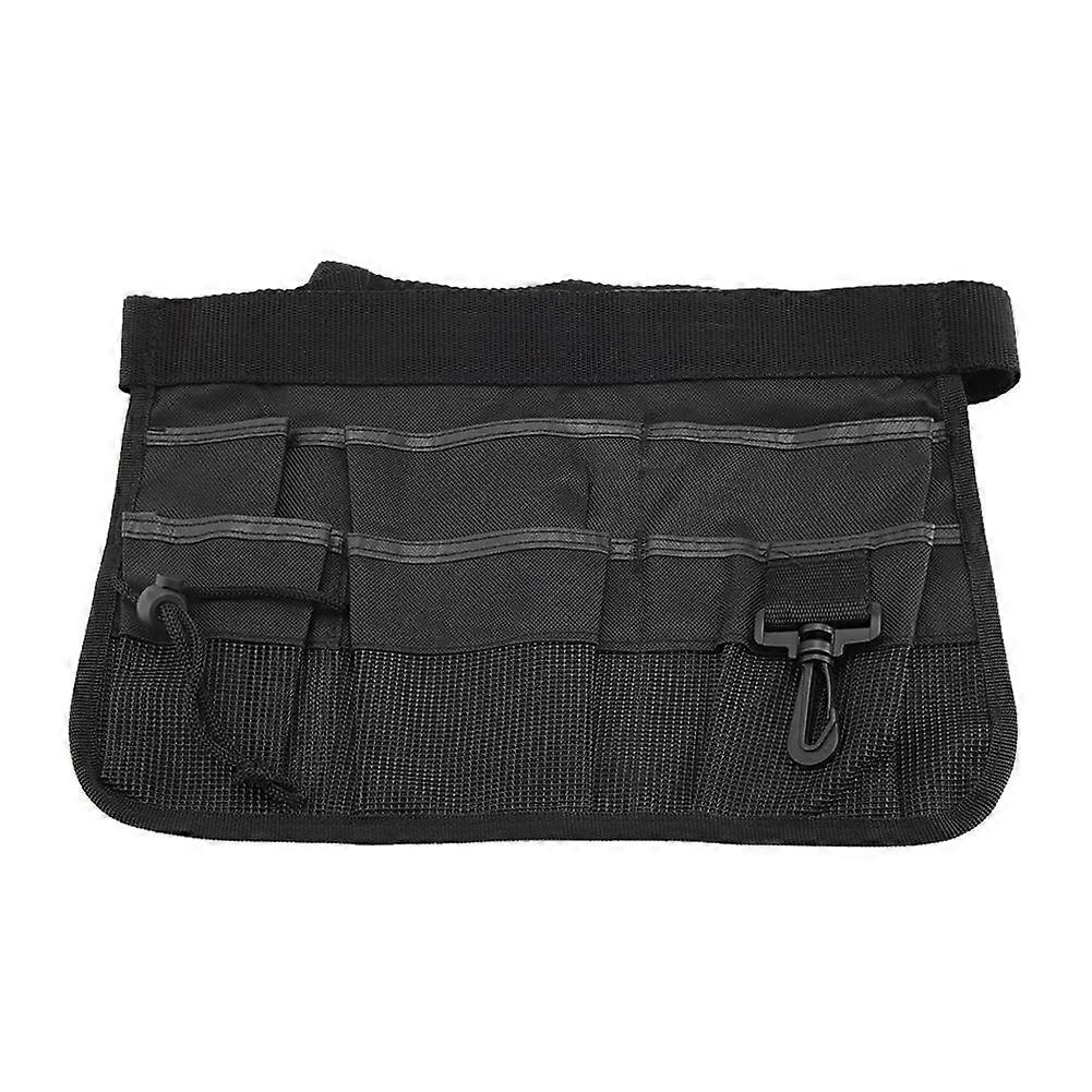 34 x 23 cm Durable Waterproof Canvas Electrician Roll Up Hardware Tools Storage Bag