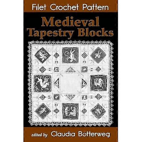 Medieval Tapestry Blocks Filet Crochet Pattern: Complete Instructions and Chart