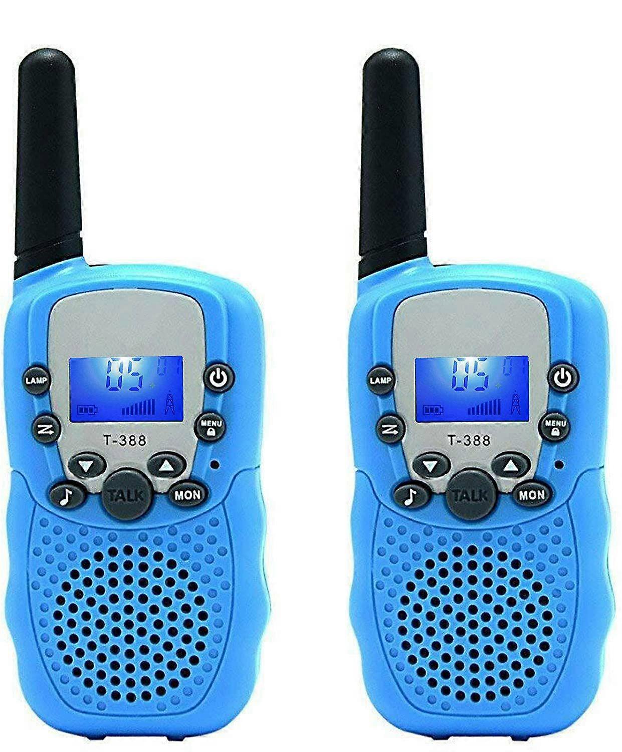 جهاز اتصال لاسلكي للأطفال 3 كم أطفال بعيدة المدى جهاز اتصال لاسلكي محمول لعبة أطفال ، لمسافات طويلة 22 قناة مع مصباح يدوي للتخييم في الهواء الطلق المشي لمسافات طويلة