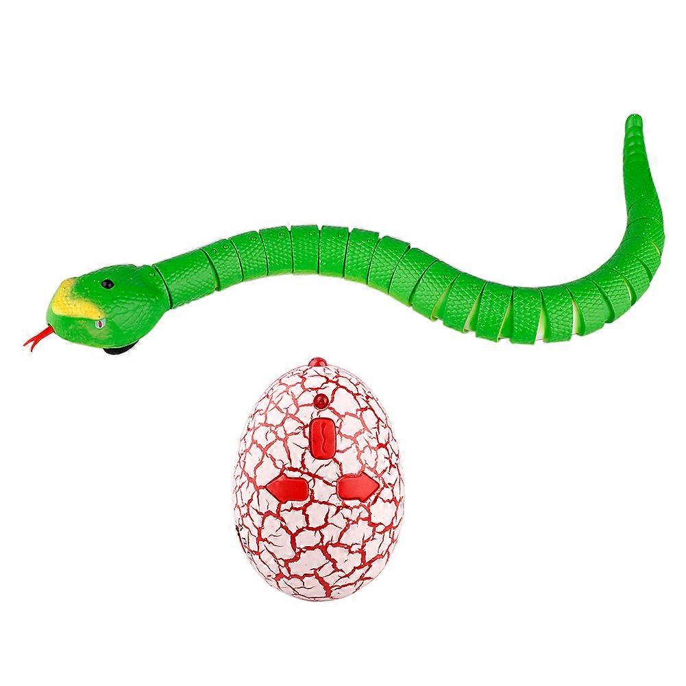 Realistic Remote Control Snake Toy with Egg Infrared Controller
