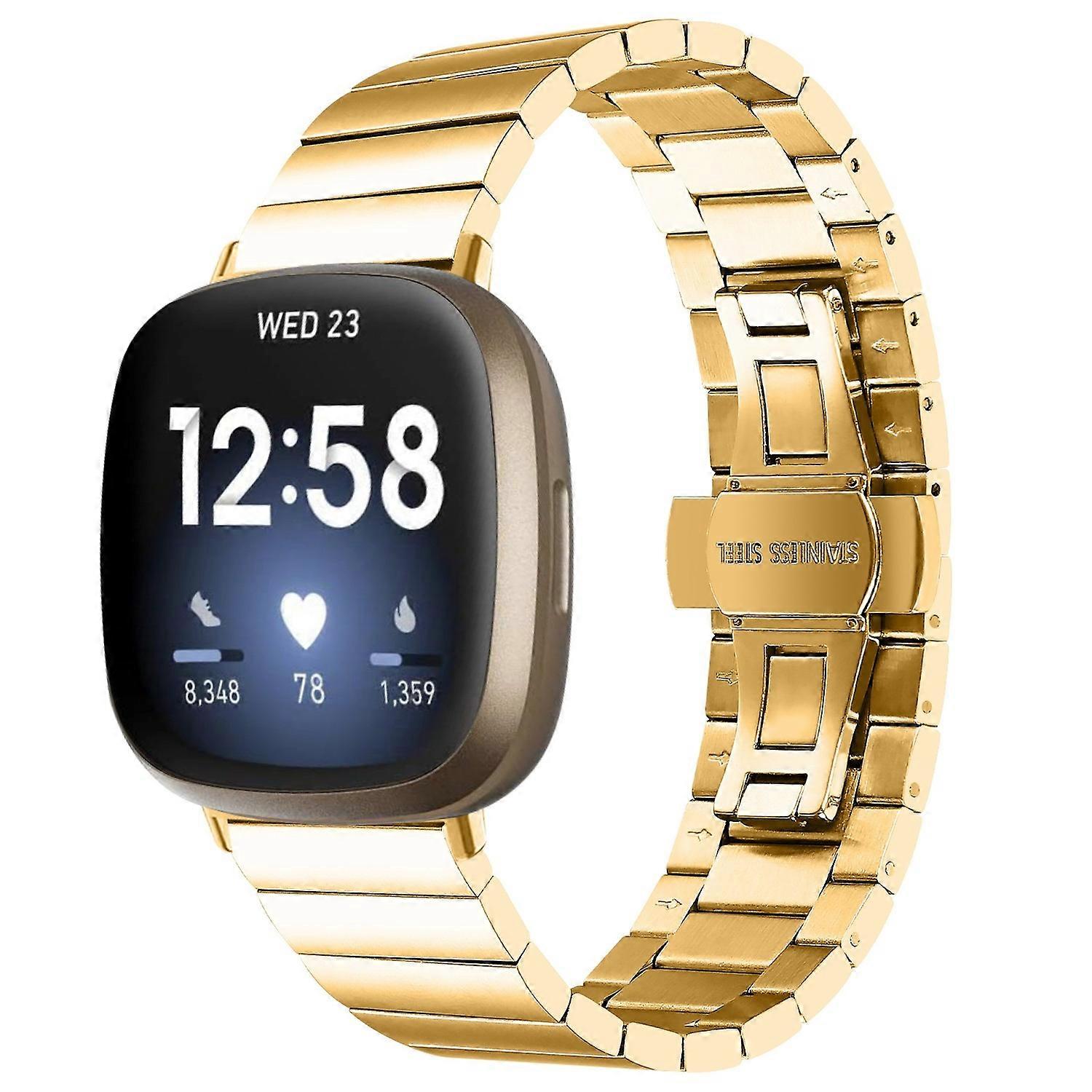 Metal Watch Band For Fitbit Versa 4 / Sense 2 For Fitbit Versa 4 / Sense 2