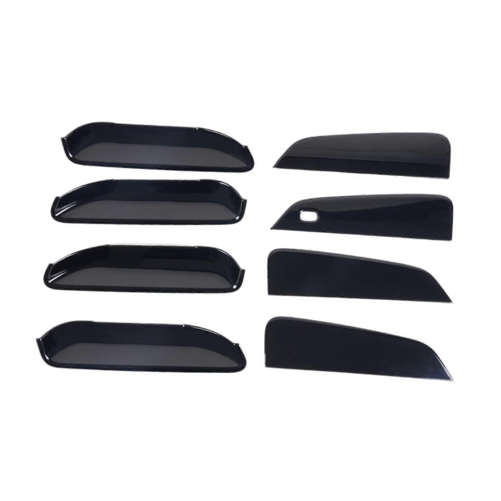 8Pcs Car Door Handle Bowl Stickers Scratches Resistant Part Vehicle Self