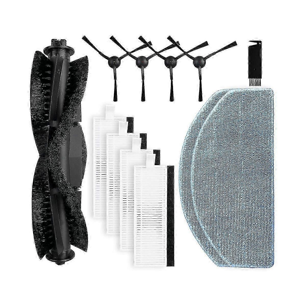 Replacement Compatible for G20, G20 Pro Vacuum Cleaner Robot, Main Brush, Side Brushes