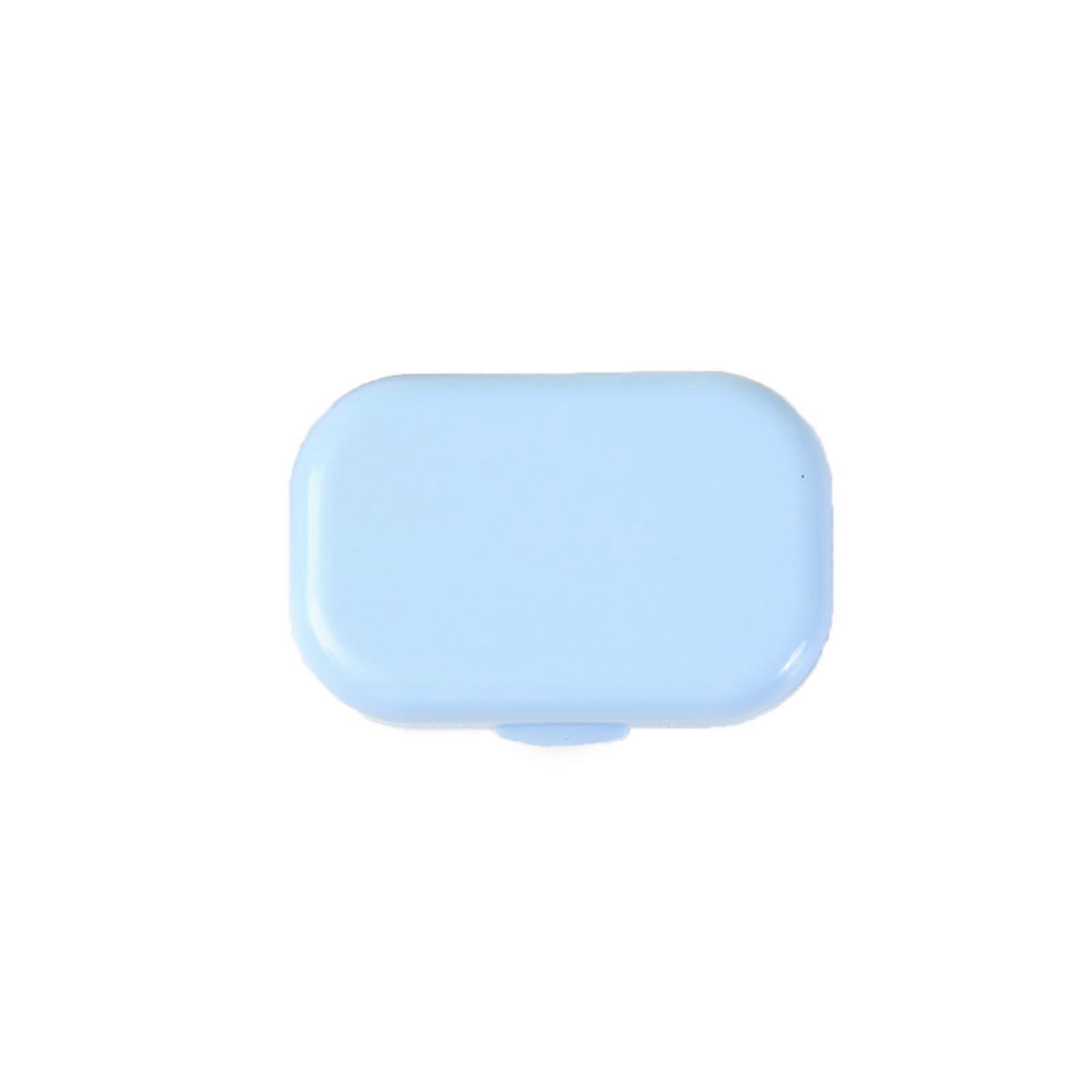 Contact Lens Case Cartoon Design Plastic Holder for Daily Use, Protective Container in Assorted Colors