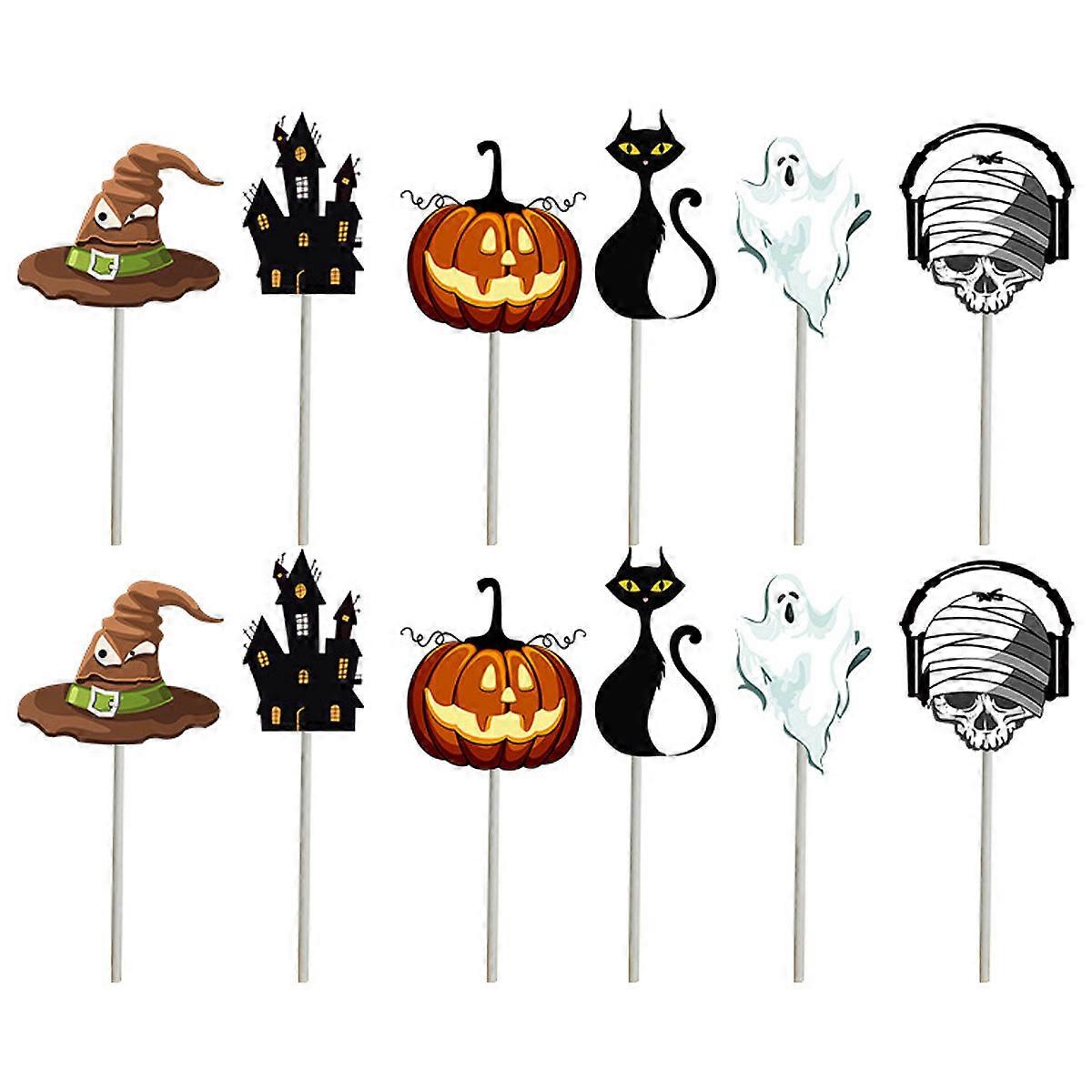 Dessert Cupcake Topper, Halloween Decorations