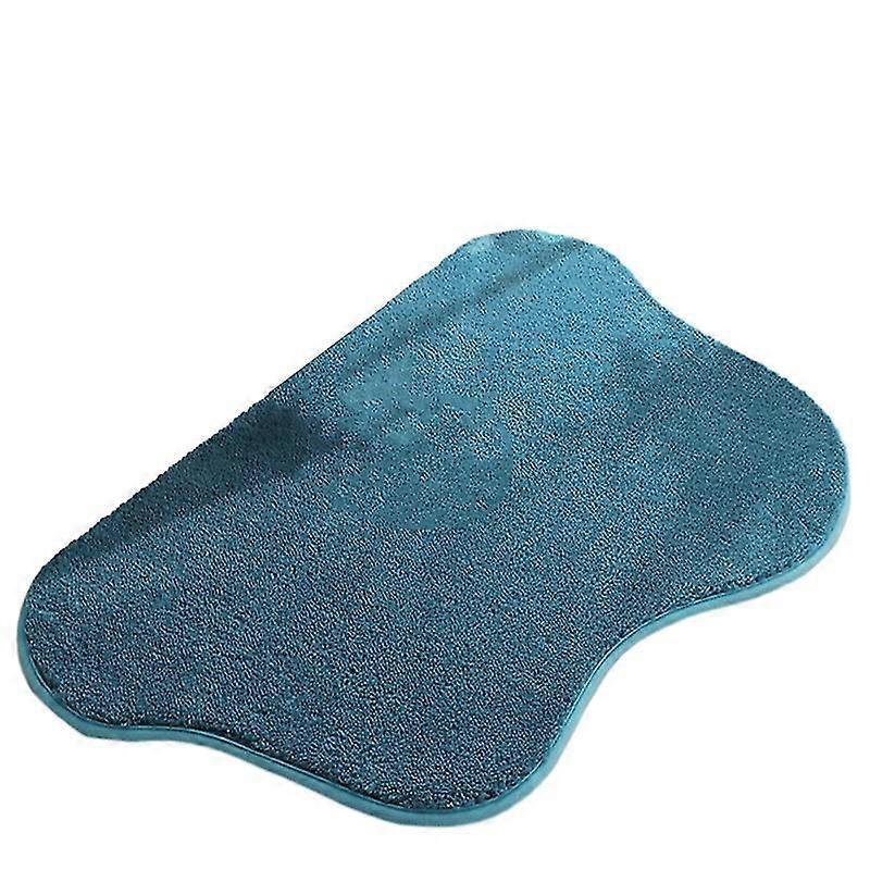 Cloud-Shape Thickened Plush Floor Mat Stylish Quick Drying Footpad for Home Kitchen Bedroom