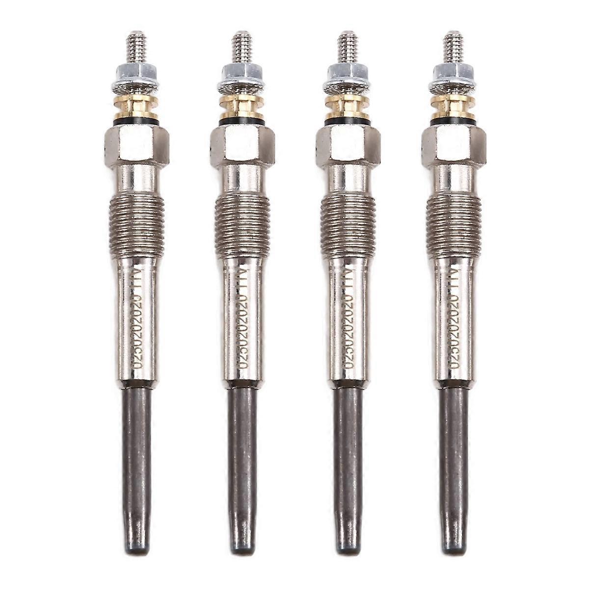 4Pcs Engine Glow Plug 0250202020 for for 1.9D Engine 1994-2000 Preheating Plug 5962.2Z 9651029880