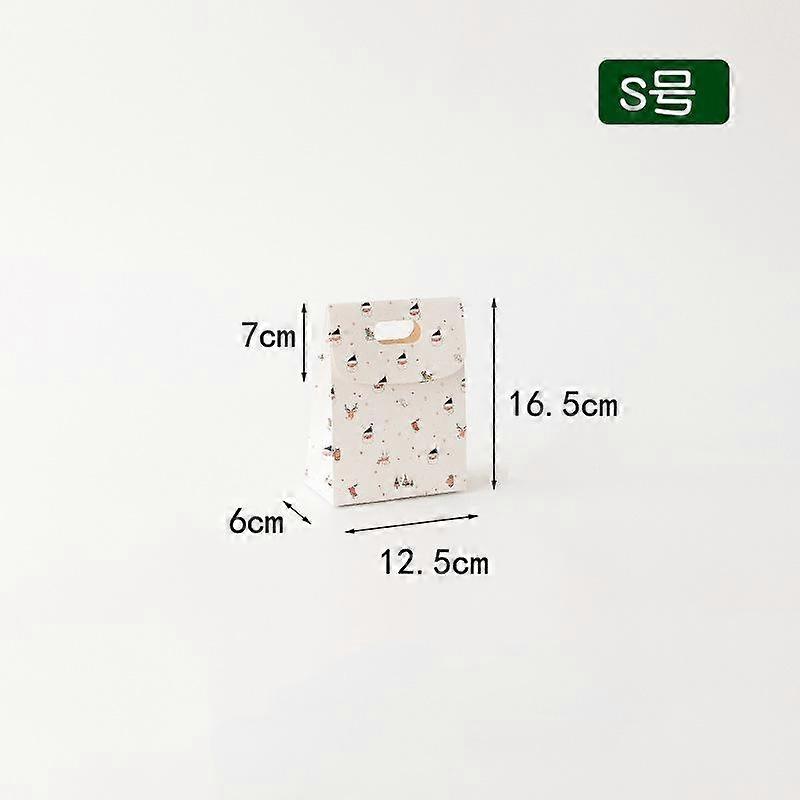 5pcs Christmas Reindeer DIY Packaging Cute Creative Wrapping Candy Chocolates Cookies