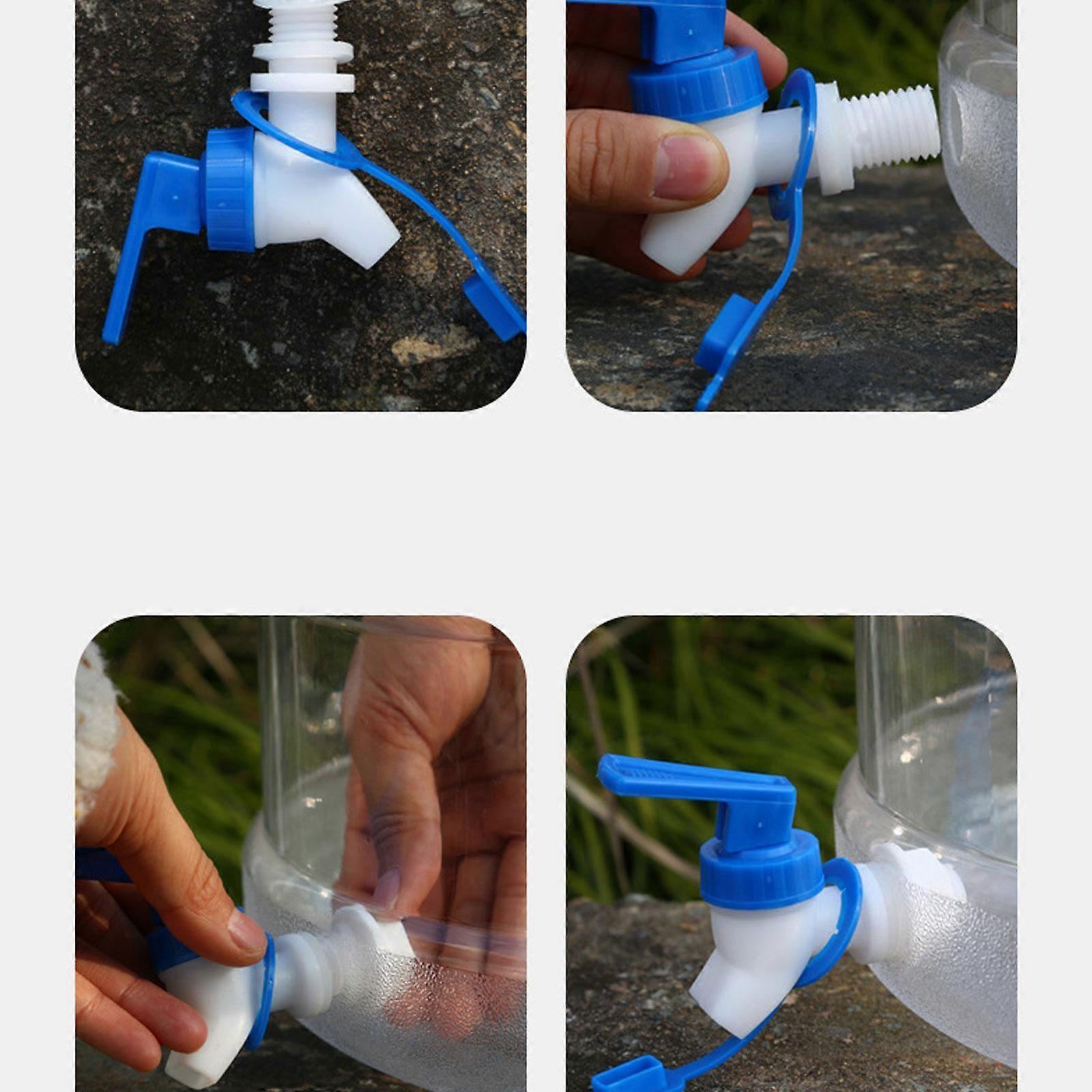 18.9L Water Container with Spigot,Water Bucket with Handle,Portable ...