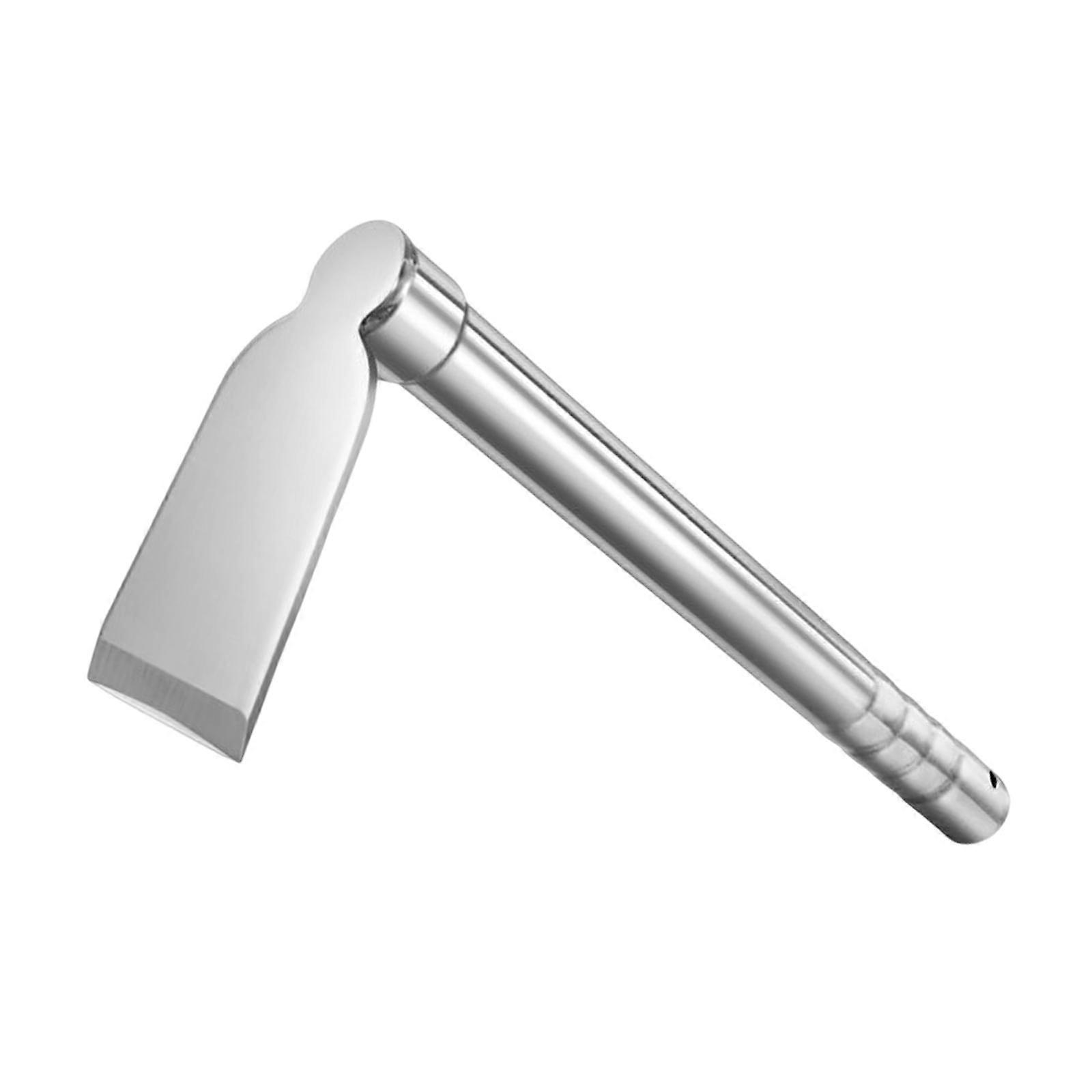 Enxada de jardinagem de aço inoxidável resistente ao desgaste Gadget afiado prático liso