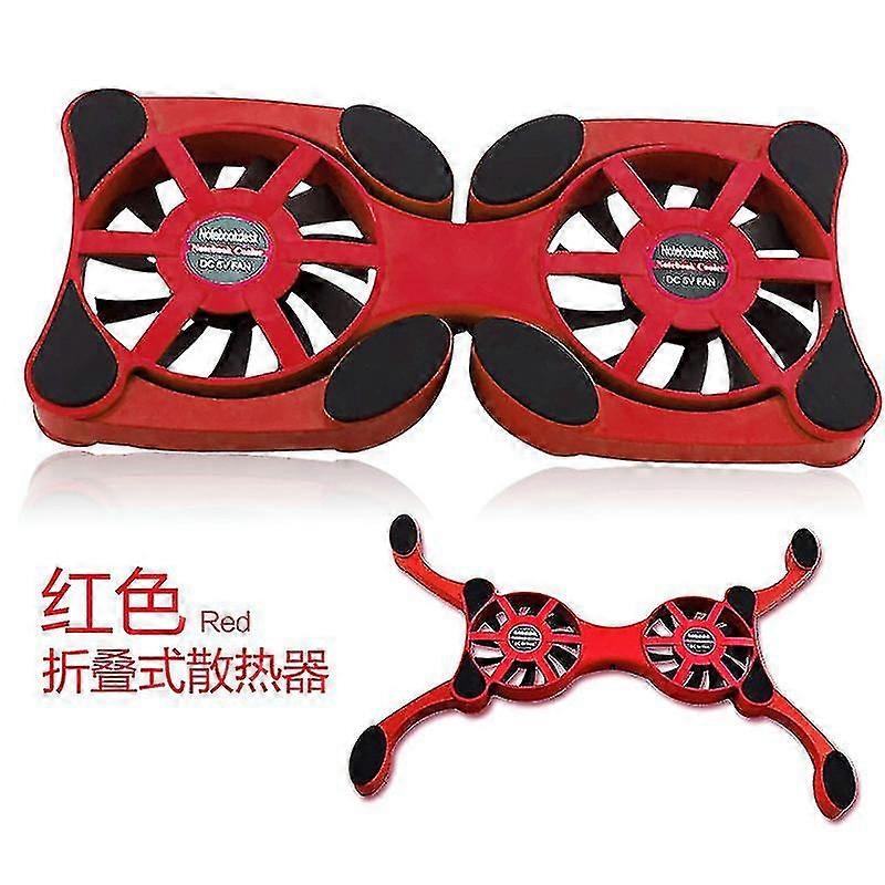Usb 2 Fan Notebook Cooling Folding Cooler Fan For Laptop Notebook
