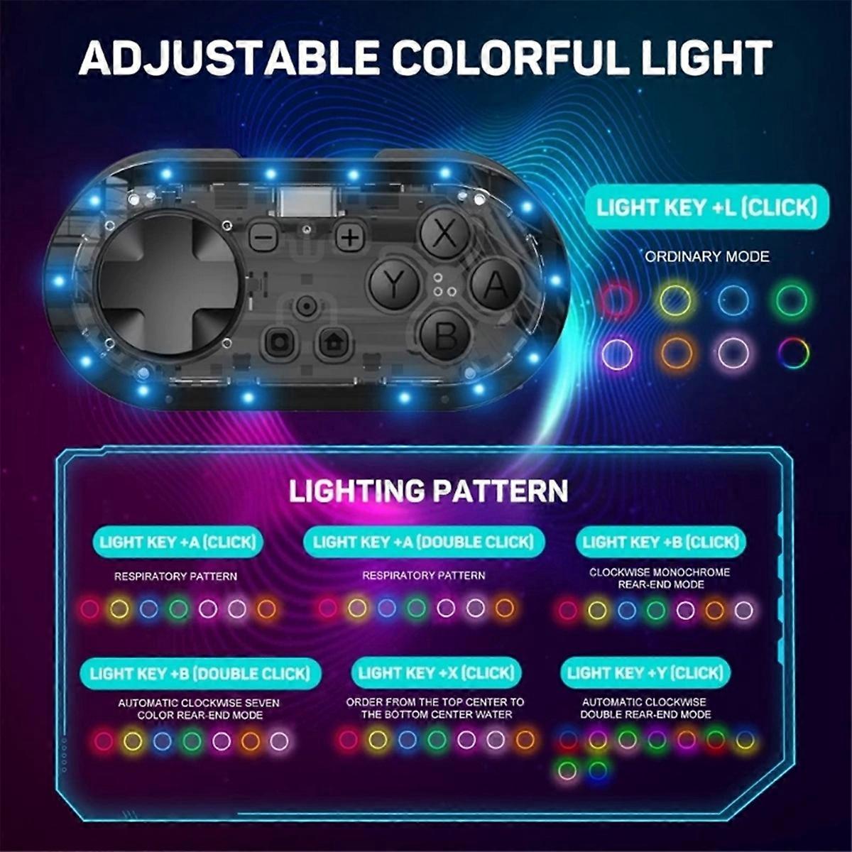 For New Switch Mini Handle Small Handle Bluetooth Vibration Continuous Long Battery Life